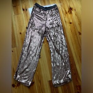 NWOT Free People sequin pants